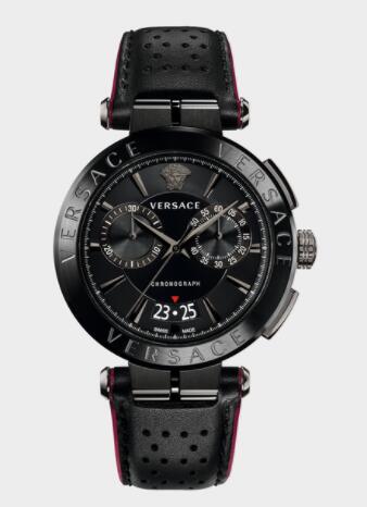 Versace V-RACE BLACK AION CHRONO watch PVBR03-P0017